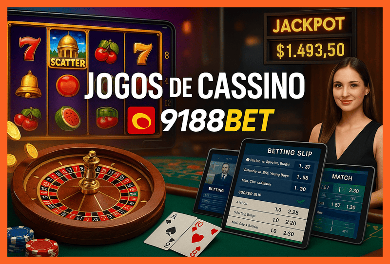 Jogos de cassino online inovadores e emocionantes na 9188BET